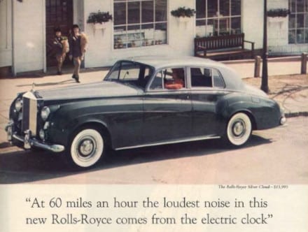 Rolls Royce ad